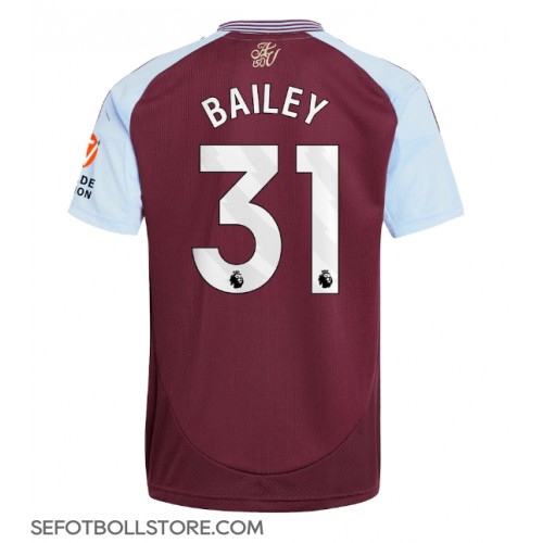 Aston Villa Leon Bailey #31 Replika Hemmatröja 2024-25 Kortärmad